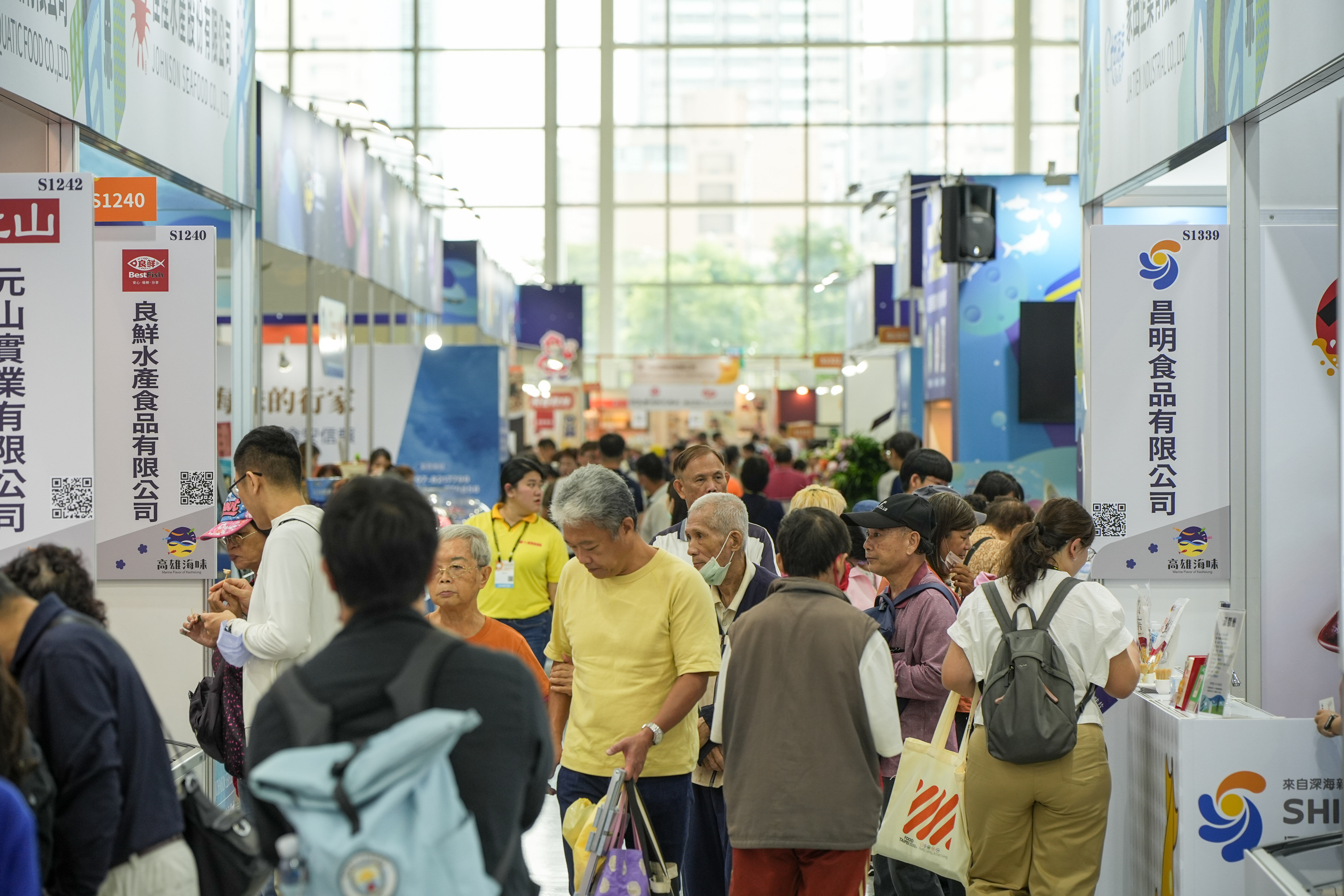 2025年高雄國際食品展吸引近2萬人參觀。（圖片提供：ETtoday新聞雲）